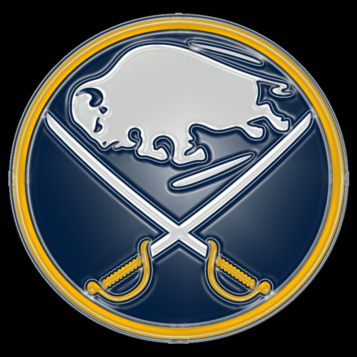 Buffalo Sabres Plastic Effect Logo iron on paper